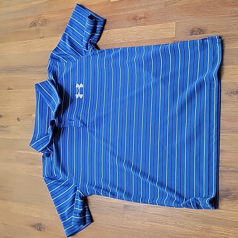 Kids Under Armour Performance Polo size 6 Blue